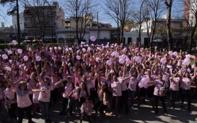 Primera “Caminata Rosa” contra el cáncer de mama en Villa Lugano